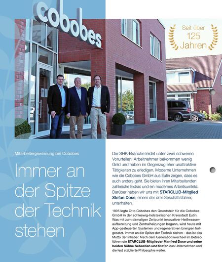 Buderus Starclub Journal - 125 Jahre Cobobes (PDF)